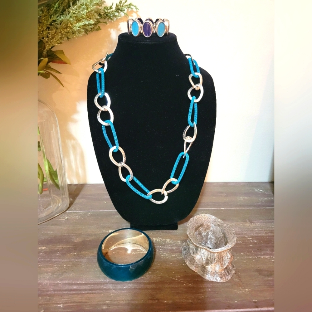 Turquoise blue Jewelry Bundle